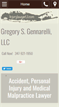 Mobile Screenshot of injurylawyersli.com